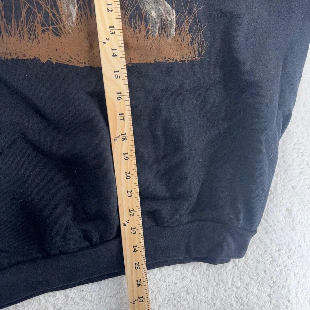 Vintage Deer Wildlife Sweatshirt Mens Large Nature‎ Crewneck Buck Outdoors 90s